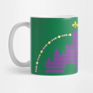 Mardi Gras Purple Mug